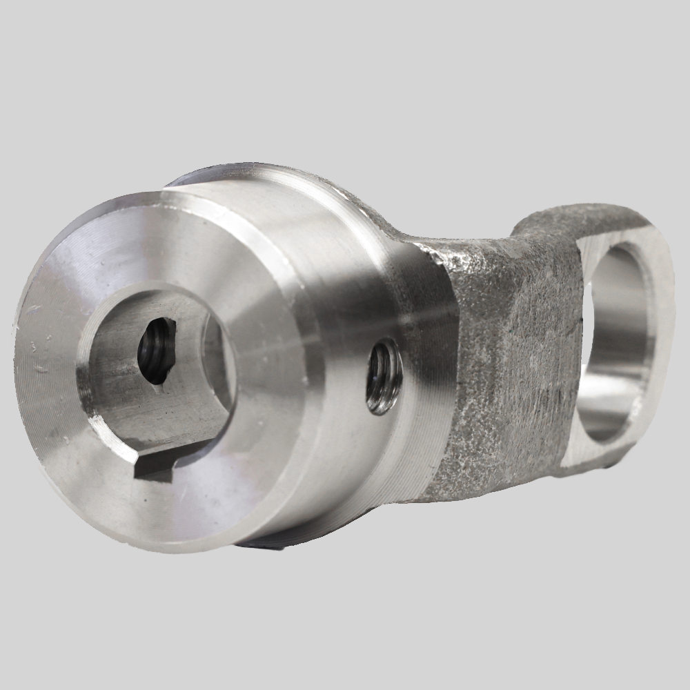 10-4-133 End Yoke Round Bore 1000 Series 0.750 Bore w/0.188 keyway 1.625 Hub Dia