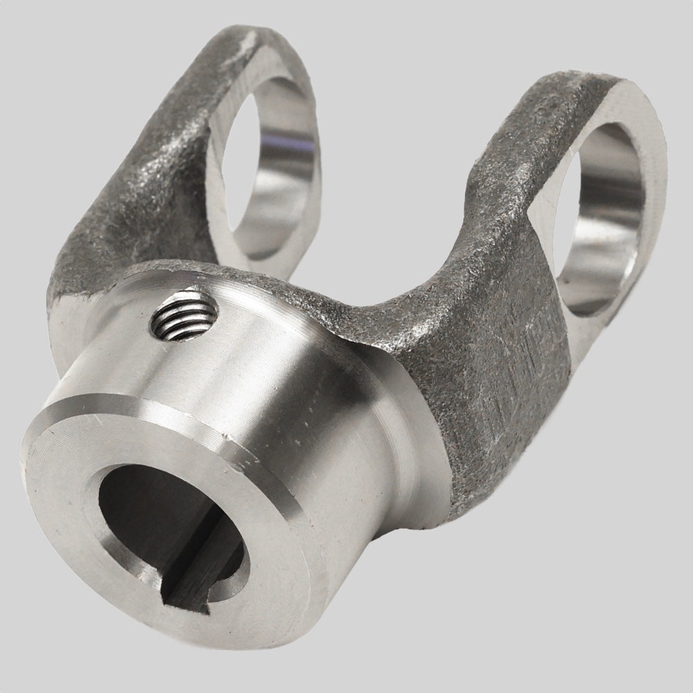 10-4-23 End Yoke - Round Bore 1000 series, Ø0.750 Bore w/0.25 keyway, 1.625 hub diameter