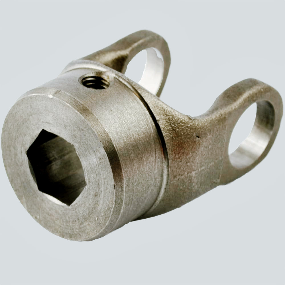10-4-282 Driveshaft End Yoke Hex Bore 1000 series 0.875 Bore Ø2.000 hub diameter