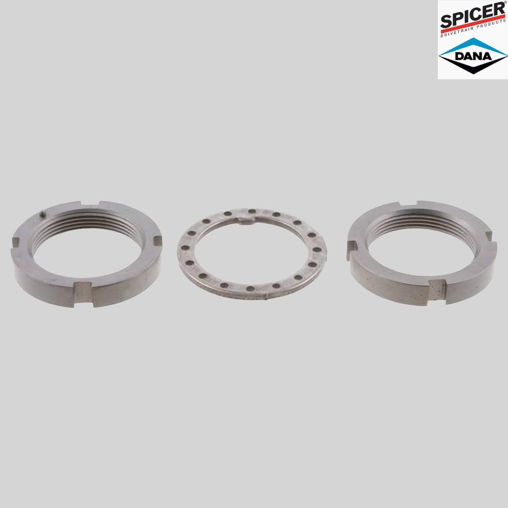 Spicer 28068X Spindle Self Locking Nut Kit GM 8.5" 30 & 44 Series - Made in USA