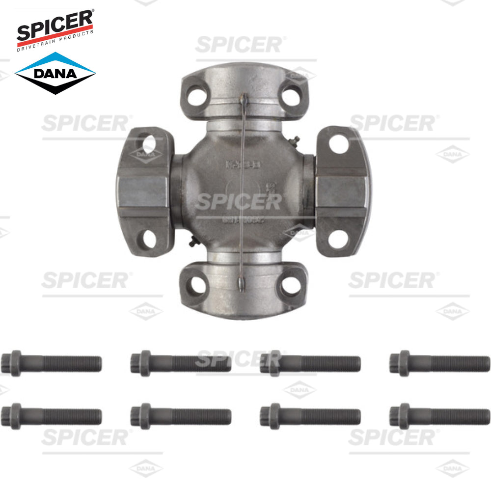 5-15111X Universal Joint Greaseable; Spicer Italcardano 15C Series Wing Style HWD x HWD
