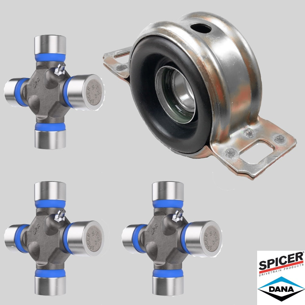 Center Bearing & SPICER U-Joint x3 Kit fits Toyota Tacoma '05-15' 5-213X+934-401