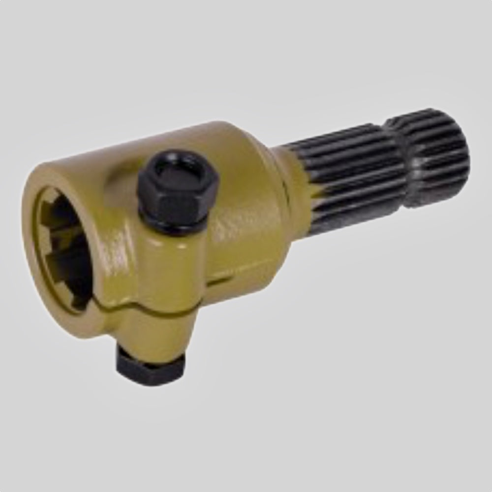 PTO Agriculture Male Female Adaptor 6 Inner 1 3/4 21 Outer Spline 1 3/8 Length 164mm