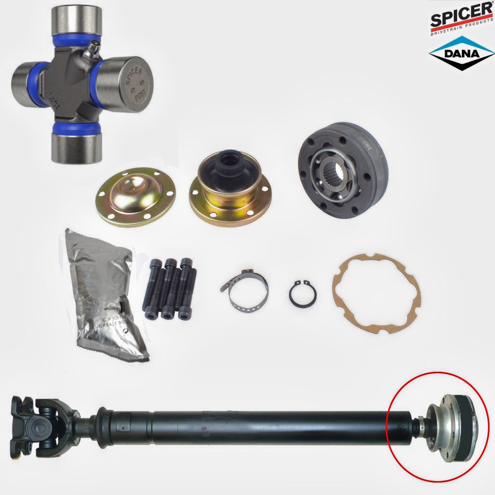Jeep Grand Cherokee WJ WK XK CV Joint & Spicer 5-153X Universal Joint Kit