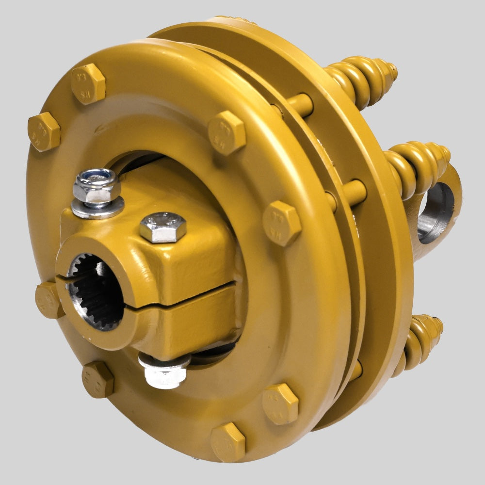 PTO Agric Friction Clutch 30.2mmx92mm 2000Nm 21 splines 34.9mm,1 3/8" H-170mm
