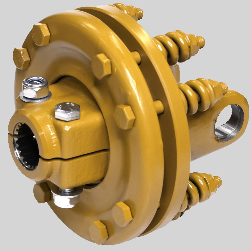 PTO Friction Clutch 30.2mm x 92mm 900Nm, 21 splines 34.9mm 1 3/8" H-165mm