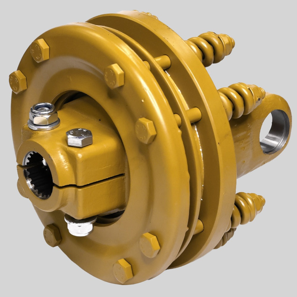 PTO Agric Friction Clutch 34.9mmx106.5mm 2500Nm 21 splines 34.9mm,1 3/8" H-182mm