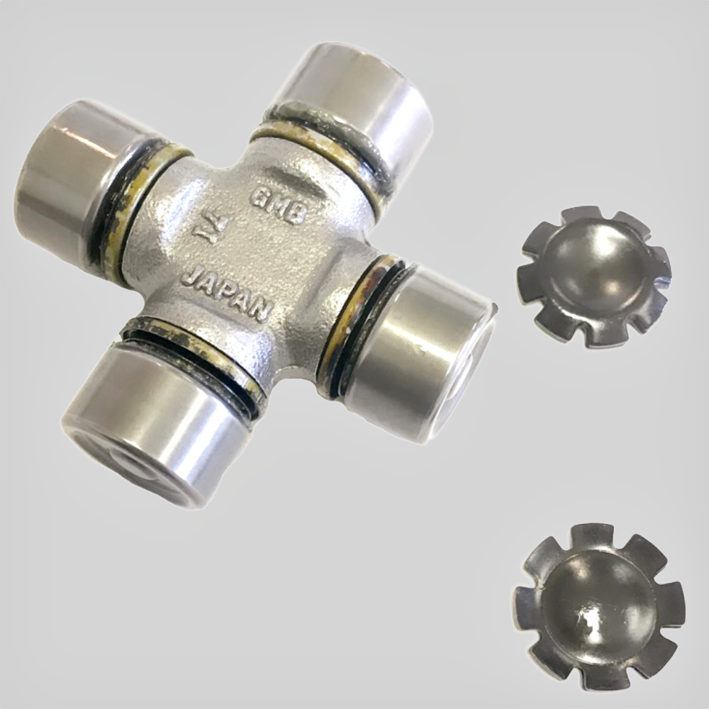 Staked Universal Joint 0.868x2.429" / 22.06x61.7mm - 1983-1989 Isuzu Impulse