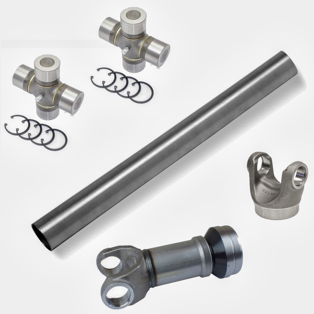 Driveshaft Kit 68740 / 2040 Series 3.5" x .095" Tube, Slip, Weld + 2 xU-Joints
