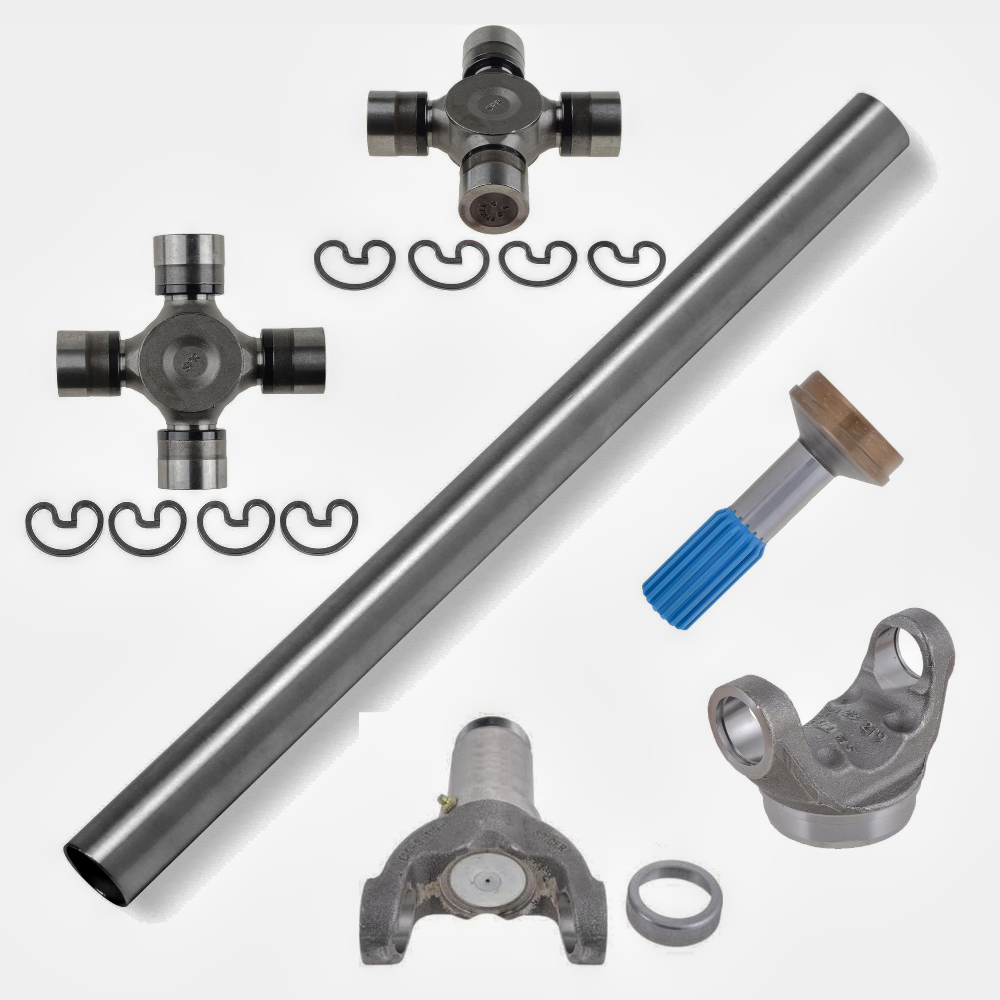 Spicer Driveshaft Kit 1550 Series 3.5"x.095 Tube, Slip, Spline Weld 2 x U-Joints