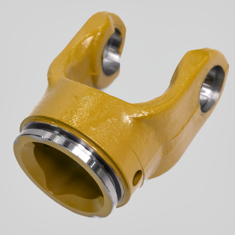 Agriculture Inboard Yoke 30.2mm x 80mm Triangle Tube 51.6mm, H-98mm