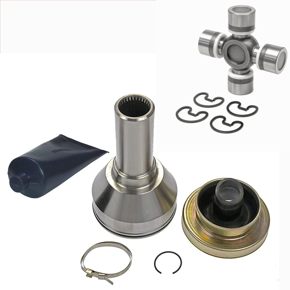 Front Driveshaft CV Joint + Universal Joint Kit fits Dodge Durango & RAM 1500