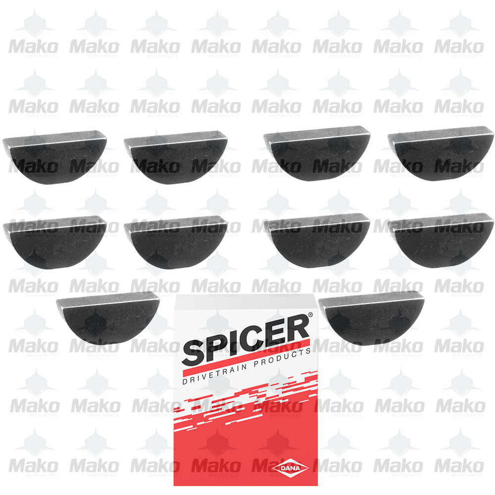 10 x 500007-25 Yoke and Shaft Alignment Woodruff Keys - 5/16 - .3125 - 7.937mm