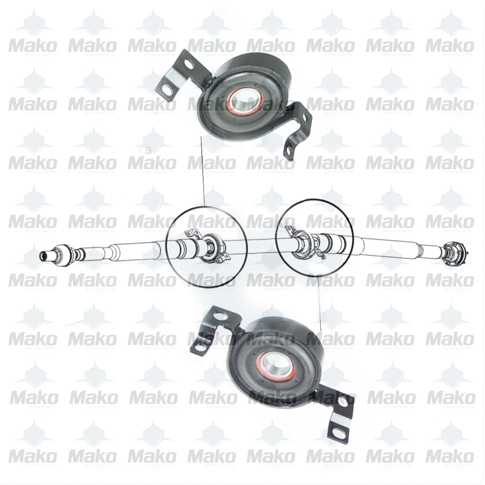 Rear Driveshaft Center Bearing Front & Rear Kit for JEEP CHEROKEE 2014-2018