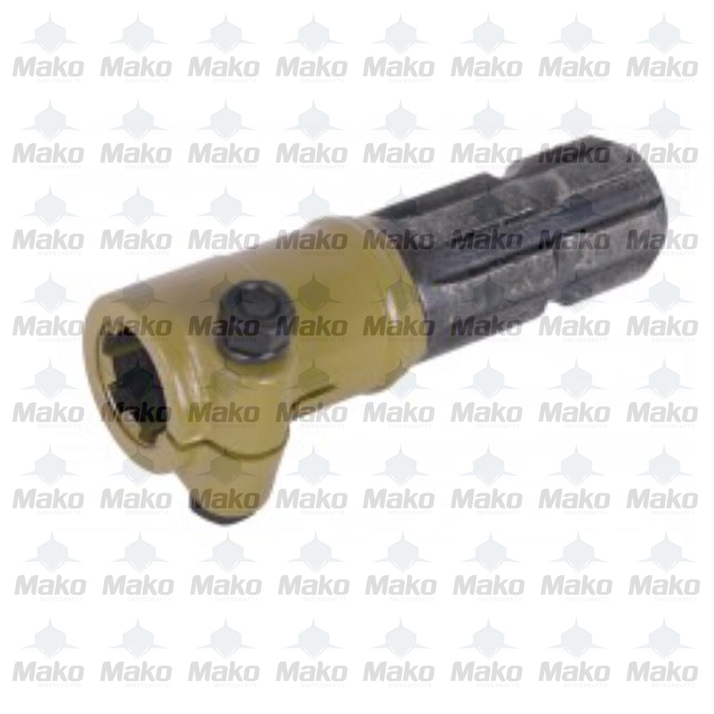 PTO Agriculture Male - Female Adaptor 6 Inner splines 1 3/8" / 6 Outer splines 1 3/4"