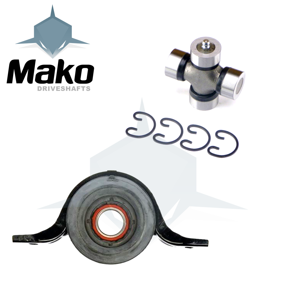 Center Support Bearing & Universal Joint kit for 2005-2006 Chevrolet Equinox