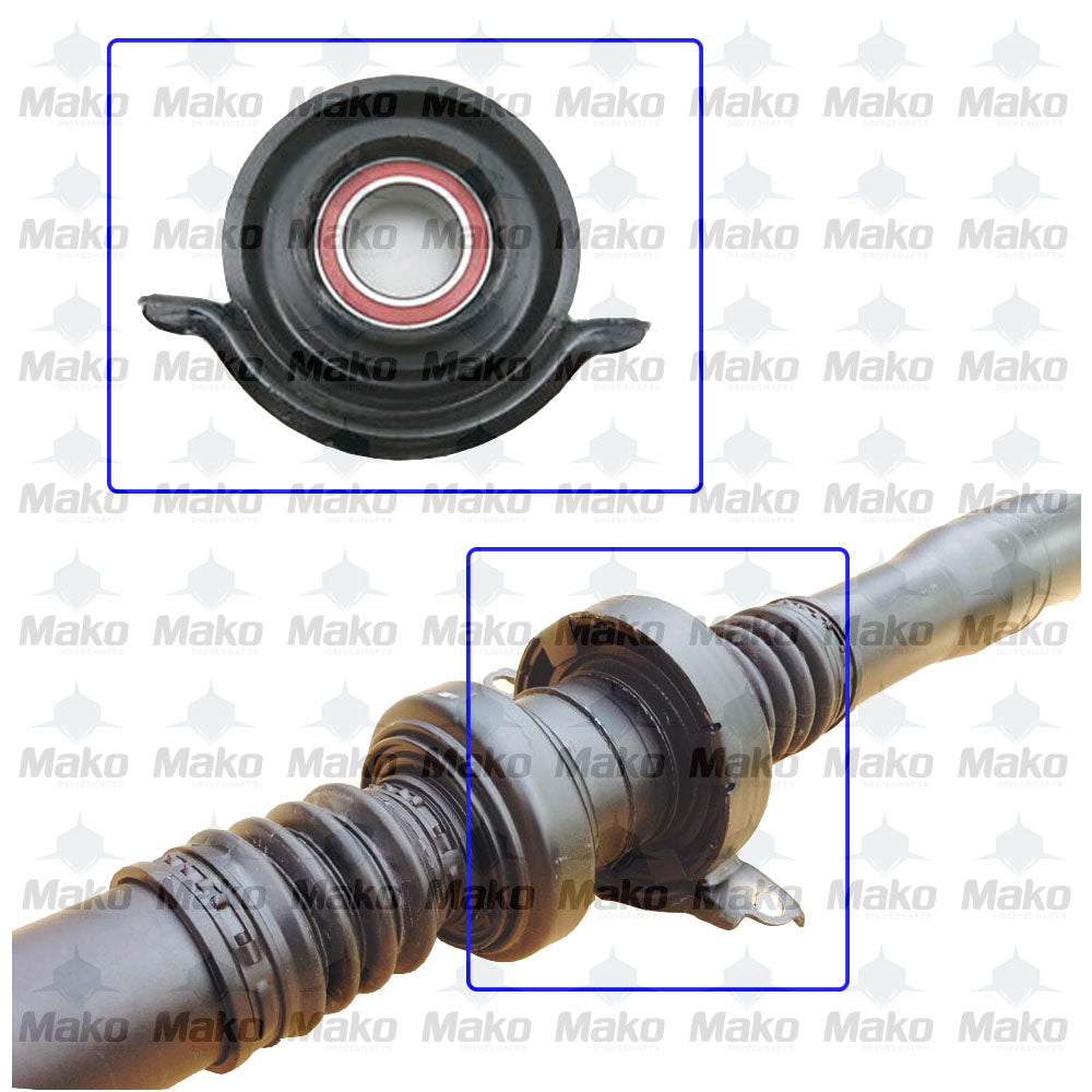 Rear Driveshaft Carrier Center Bearing Porsche Cayenne Volkswagen Touareg 11-15'