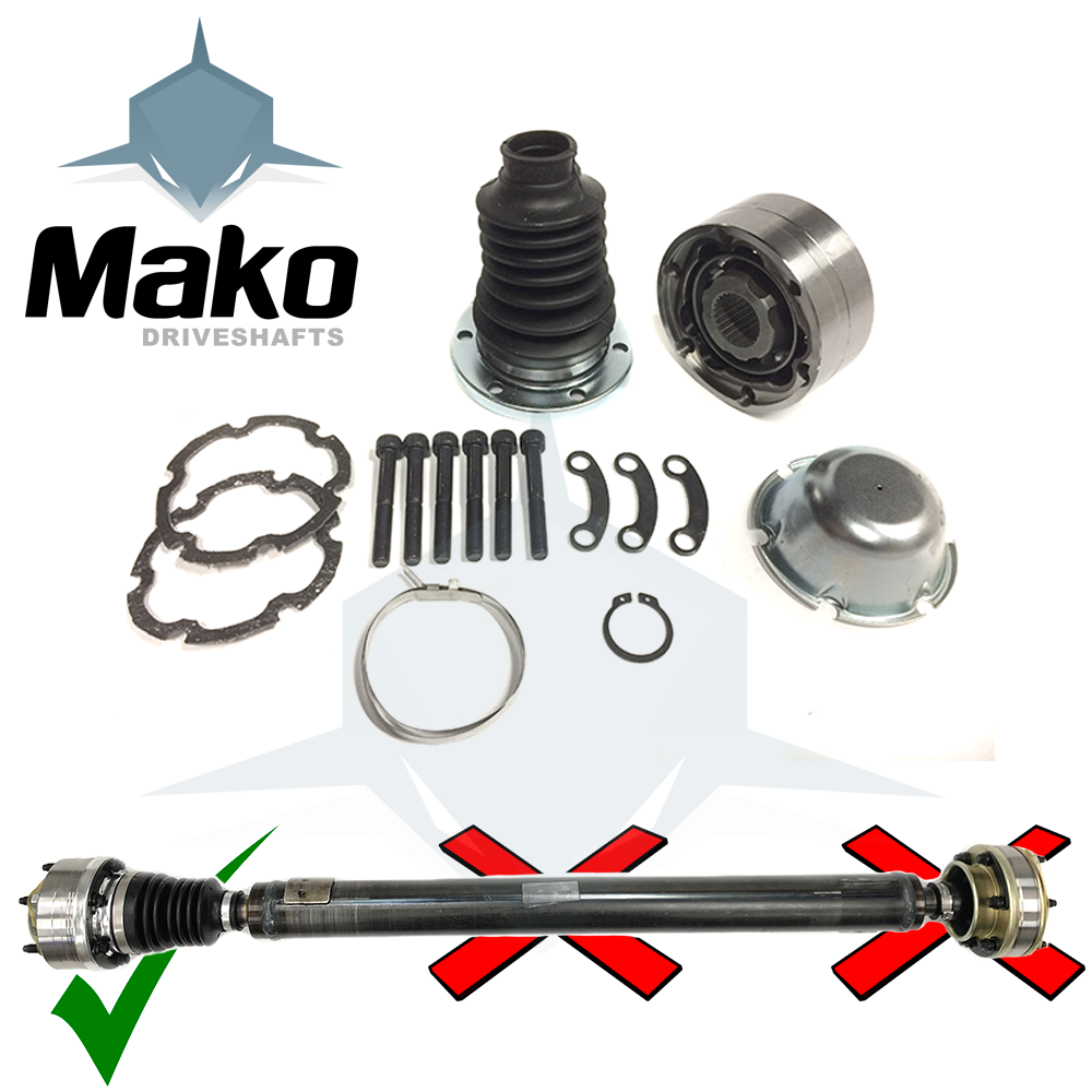 FORD ESCAPE AWD 01-04 rear Driveshaft Propshaft complete CV JOINT on Diff Side