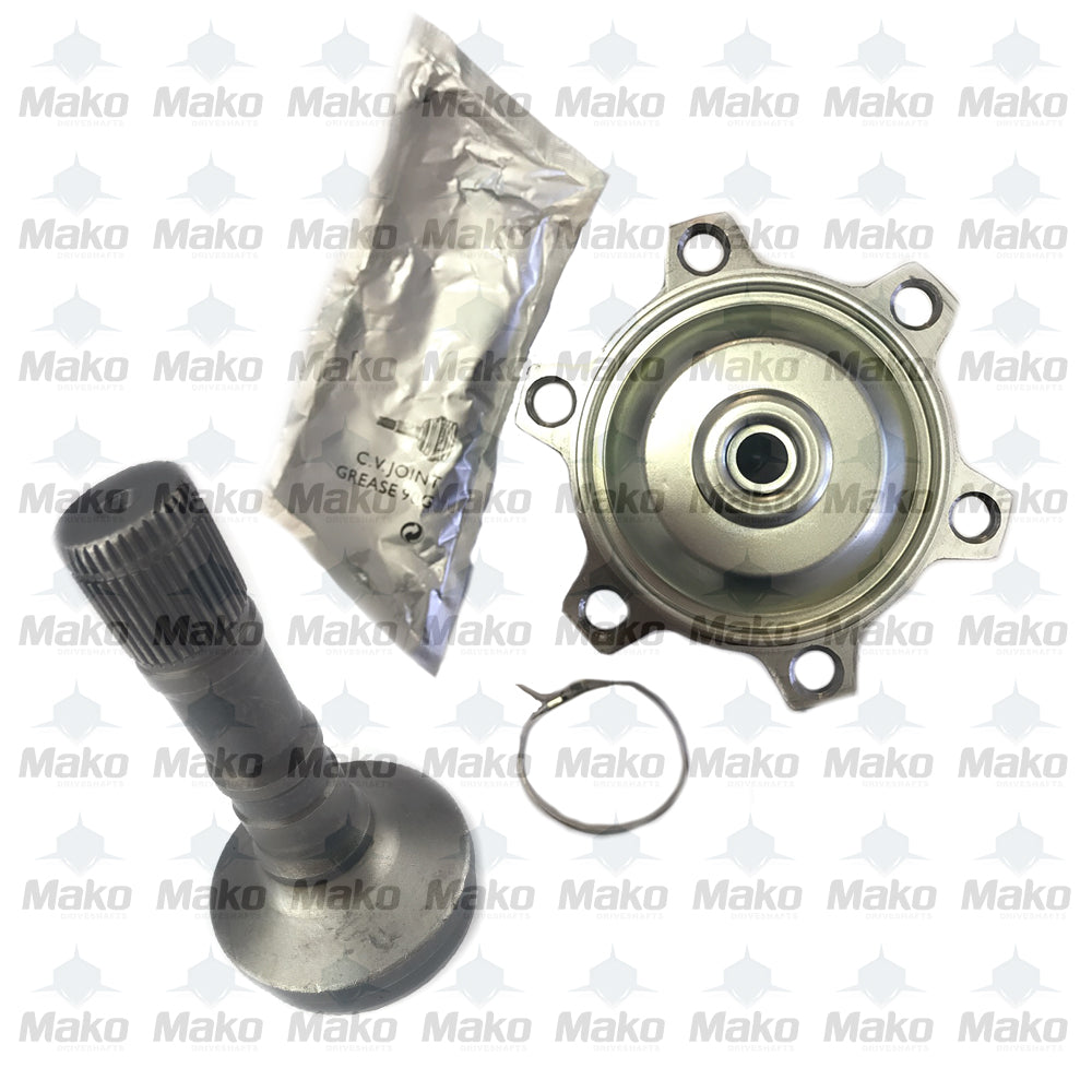 Rear Driveshaft 35 Spline velocity CV Joint Kit fits Infiniti / Suzuki 4.881"