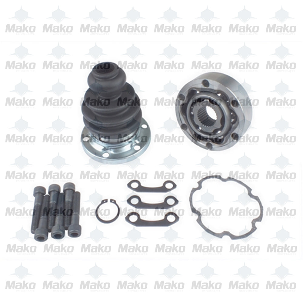 Complete Driveshaft CV Joint Kit fits Ford, Alfa & Audi 28 Spline OD: 4.252"