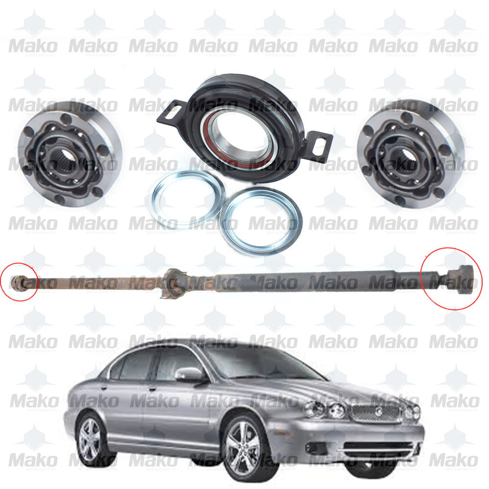 Jaguar x clearance type drive shaft