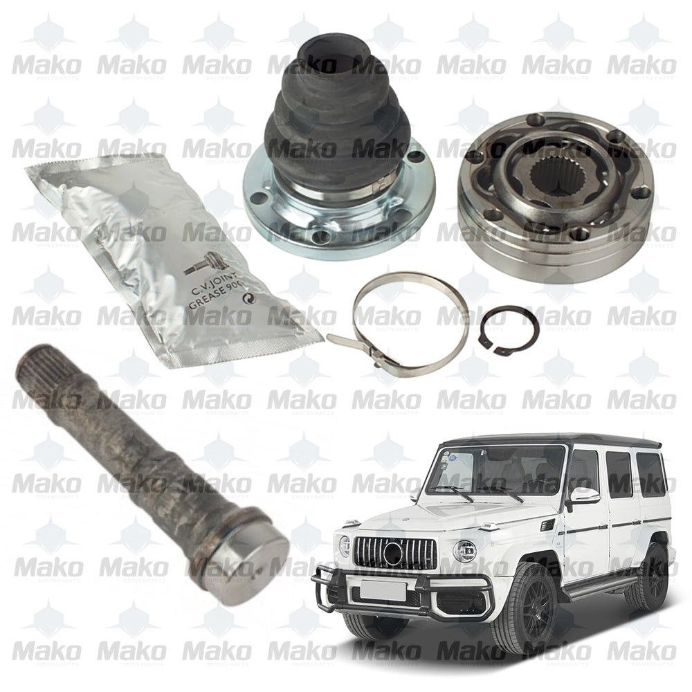 CV Joint Kit with Spline fits Mercedes G Class W463 / W461 1989-up A4634100128