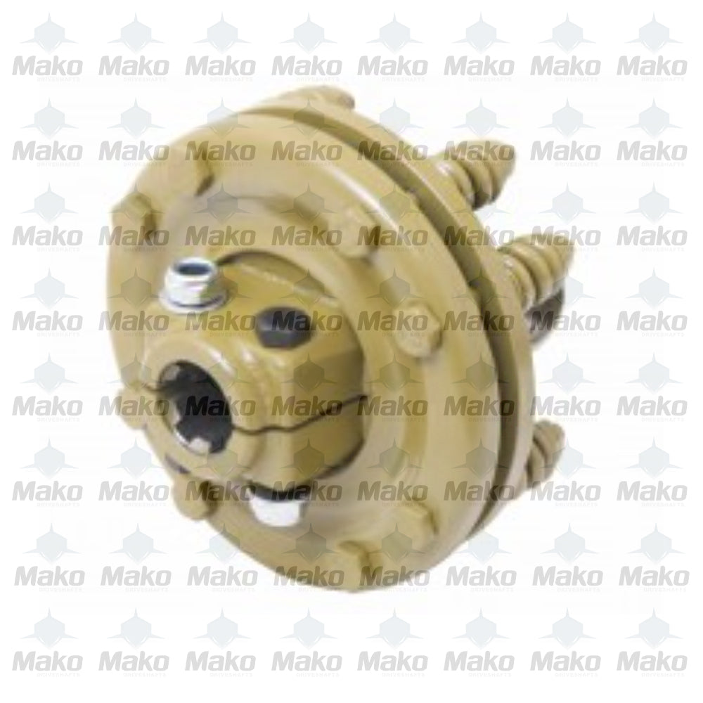 PTO Friction Clutch 27 X 74.6 Max 900Nm D=180mm, 6 splines 34.9mm (1 3/8") H-154