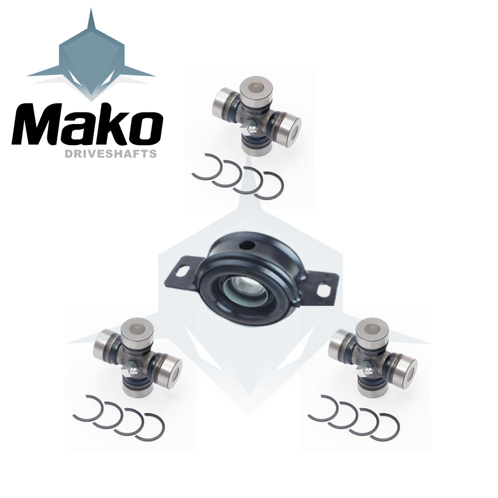 Fits TOYOTA TACOMA 95-04 4WD+2WD Driveshaft U-Joints + Center Bearing Repair kit