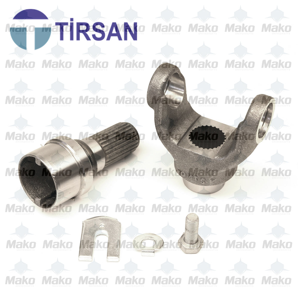 Tirsan 1310 Series Driveshaft Midship Assembly Tube 2.000 x .095 C-Bearing 1.181