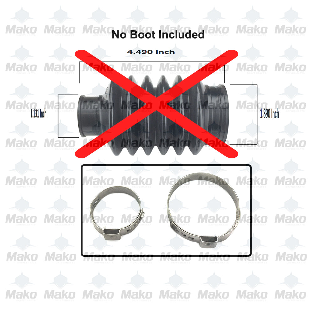 Clamp Set For Rubber Driveshaft Boot 1999 - 2002 Dodge Dakota & RAM - 5012793AA