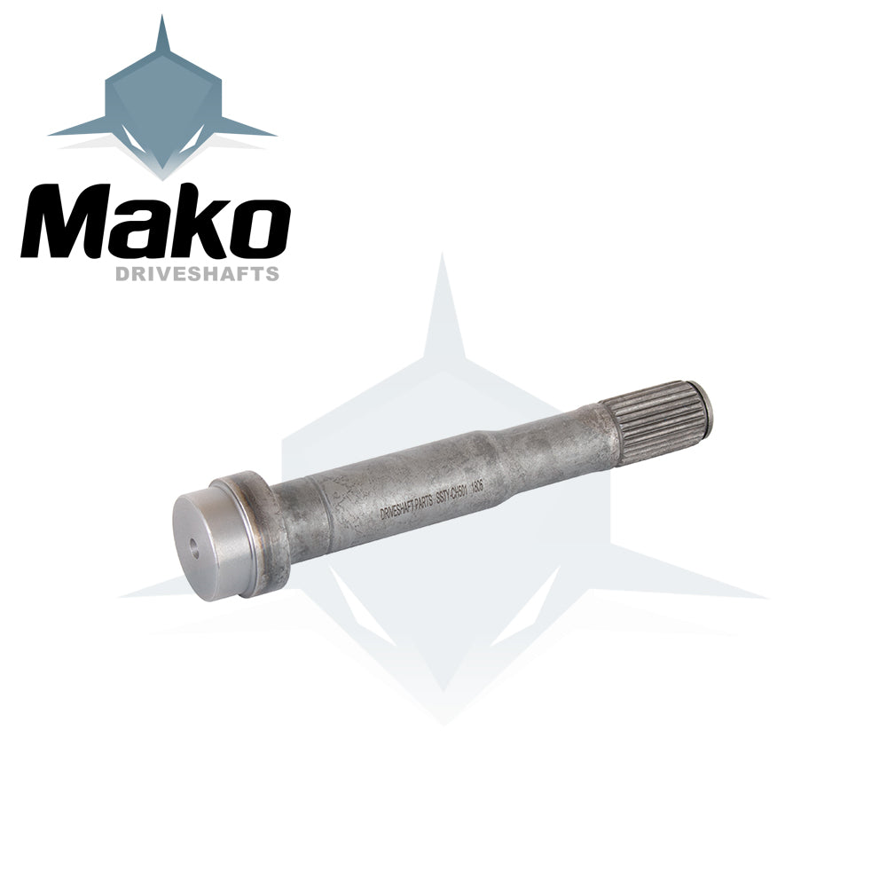 Jeep Front Driveshaft Plunging CV Joint 25 Spline Stub - tubing 45mmx2mm Weld-on