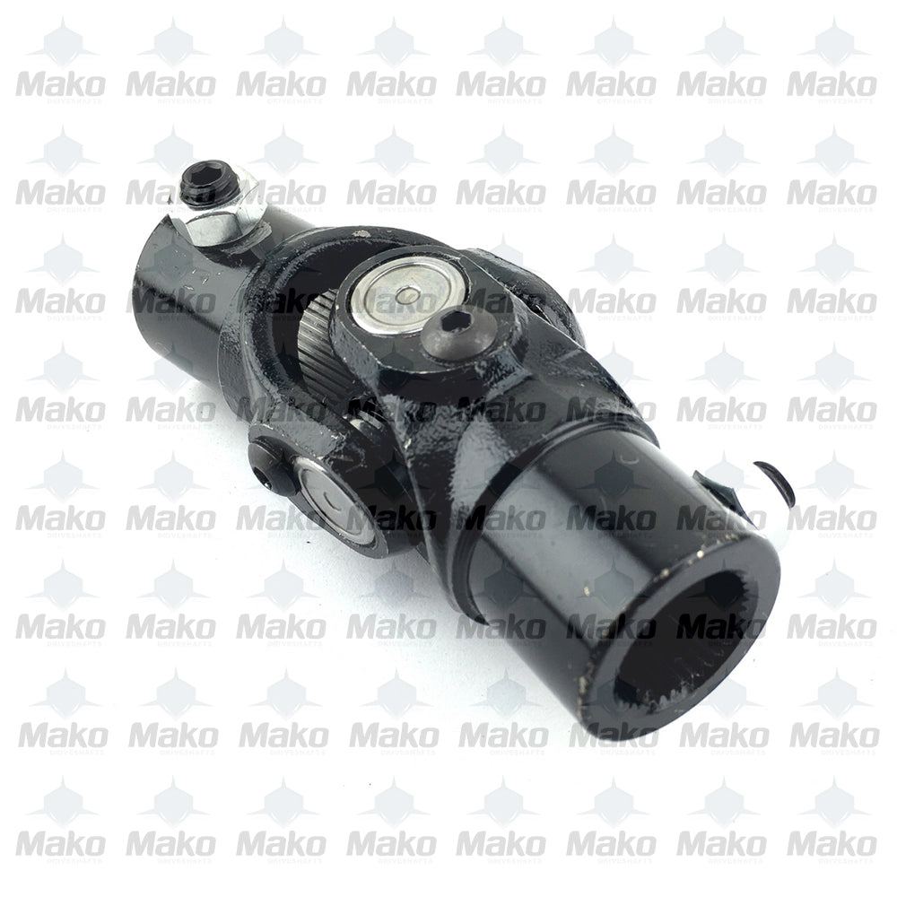 Racing Universal Steering Shaft U-Joint 3/4" & 48 Splines both ends Teflon Seals