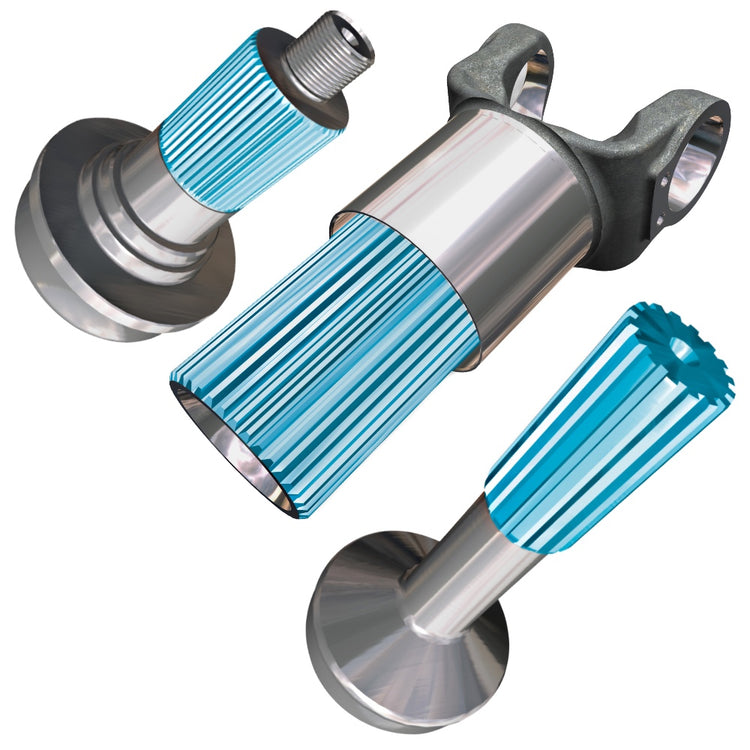 Slip Yokes & Splines & Yoke Shafts Mako Driveshafts