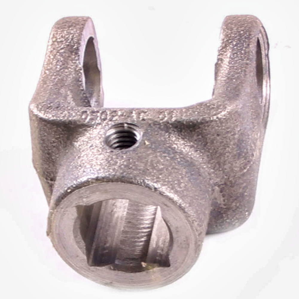 10-4-12 Driveshaft End Yoke Square Bore 1000 Series 0.875" Bore 2.500 C/L to End