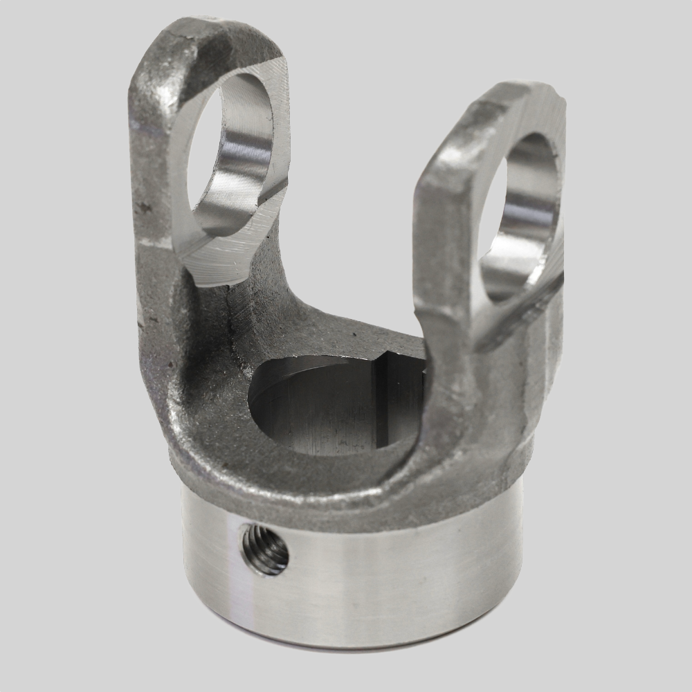 10-4-153 End Yoke Round Bore 1000 Series 1.188 Bore w/0.312 keyway 2.000 Hub Dia