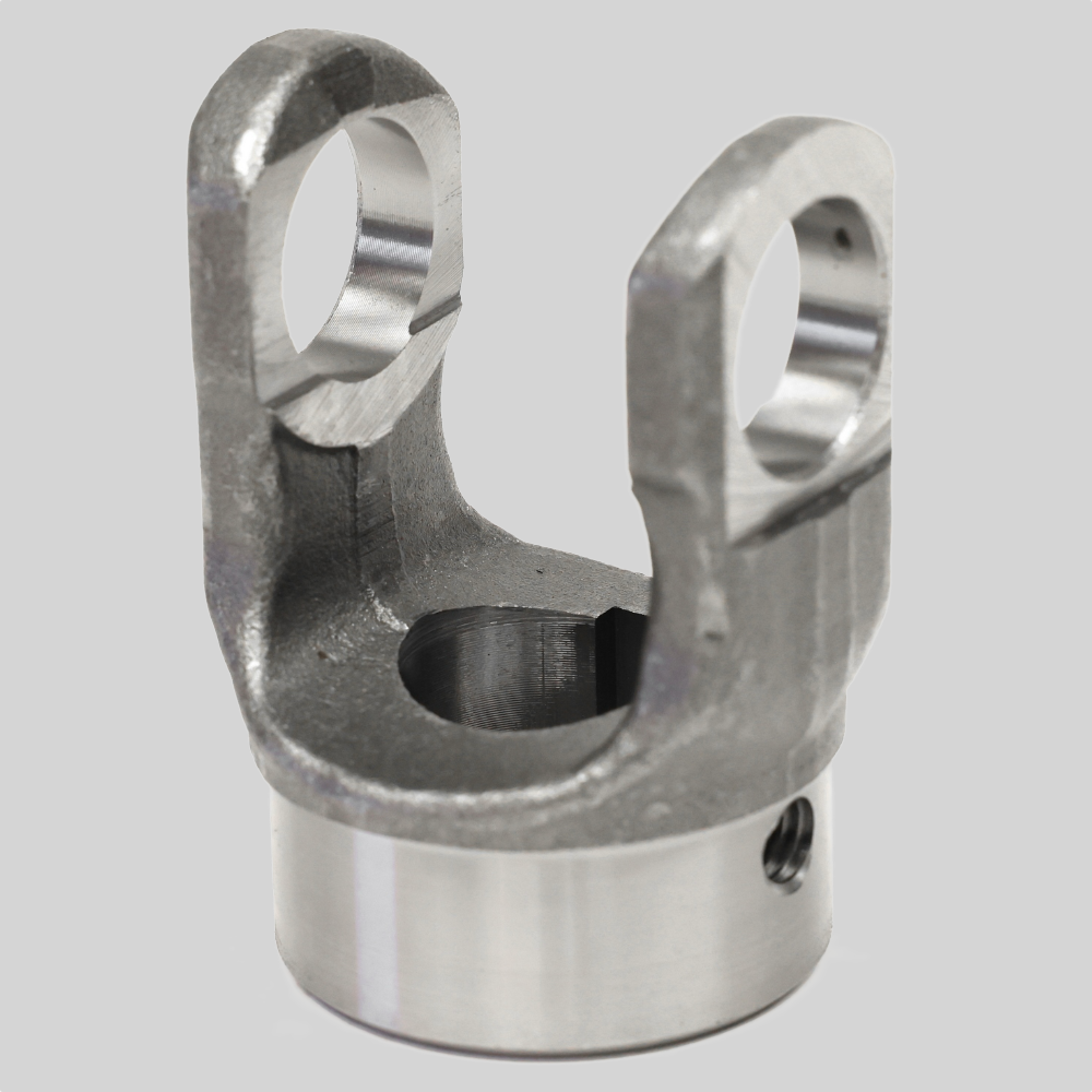 10-4-163 End Yoke Round Bore 1000 Series 1.062 Bore w/0.250 keyway 2.000 Hub Dia