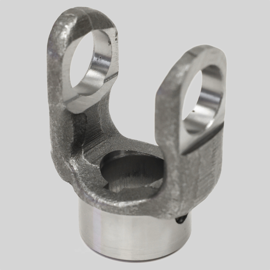 10-4-573 End Yoke Round Bore 1000 Series 1.000 Bore 0.250 keyway 1.625 hub diam
