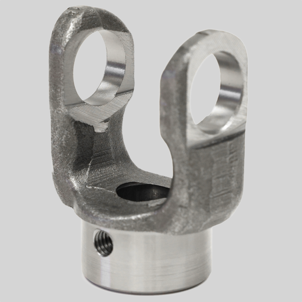 10-4-693 Driveshaft End Yoke Round Bore 1000 Series 0.750" Bore w/0.188 Keyway