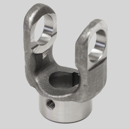 10-4-83 Driveshaft End Yoke Round Bore 1000 Series 1.000" Bore w/0.188 Keyway
