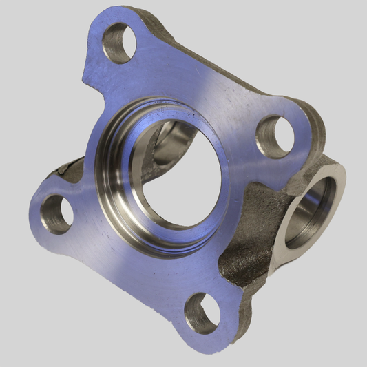 2-2-1049 Driveshaft Flange Yoke 1210 Series Pilot 2.000F 4x.484 Holes on 3.500BC