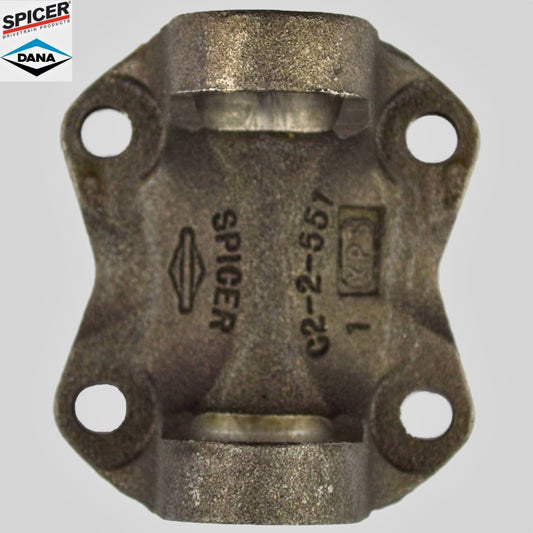 SPICER 1310 Series 2-2-329 Flange Yoke, 2.394 x 2.394 OD 3.875 Pilot 2.375M