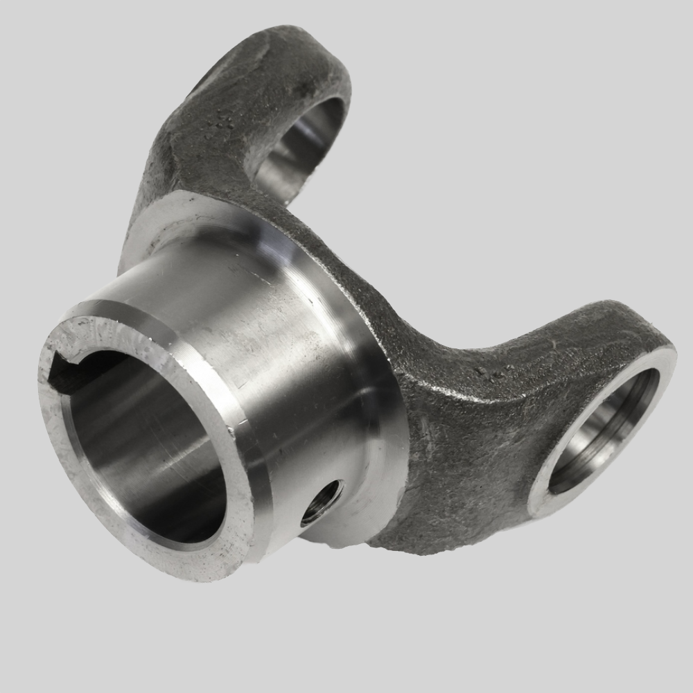 2-4-1103 Driveshaft End Yoke Round Bore 1310 series 1.375 Bore w/0.312 Keyway
