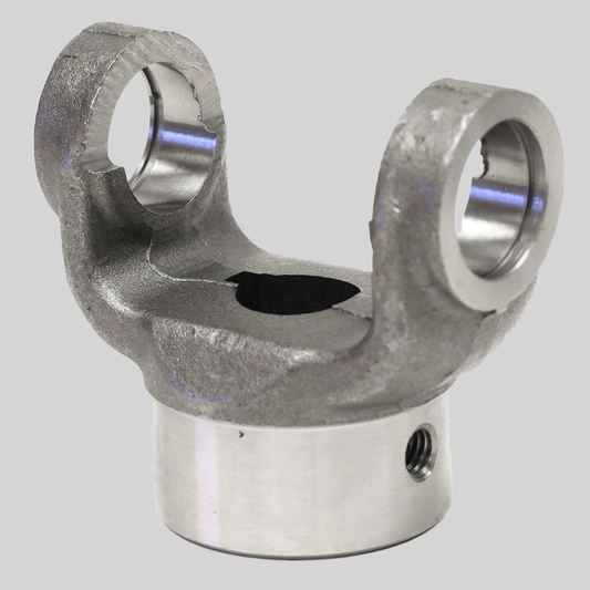 2-4-583 Driveshaft End Yoke Round Bore 1310 Series 0.875" Bore w/0.250 Keyway