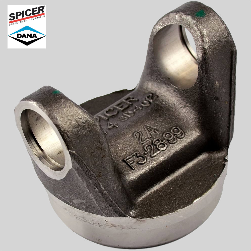 DANA Spicer 3-28-257 Weld-on-Tube Yoke 1350 series Tube 3.500 x 0.065 Welded