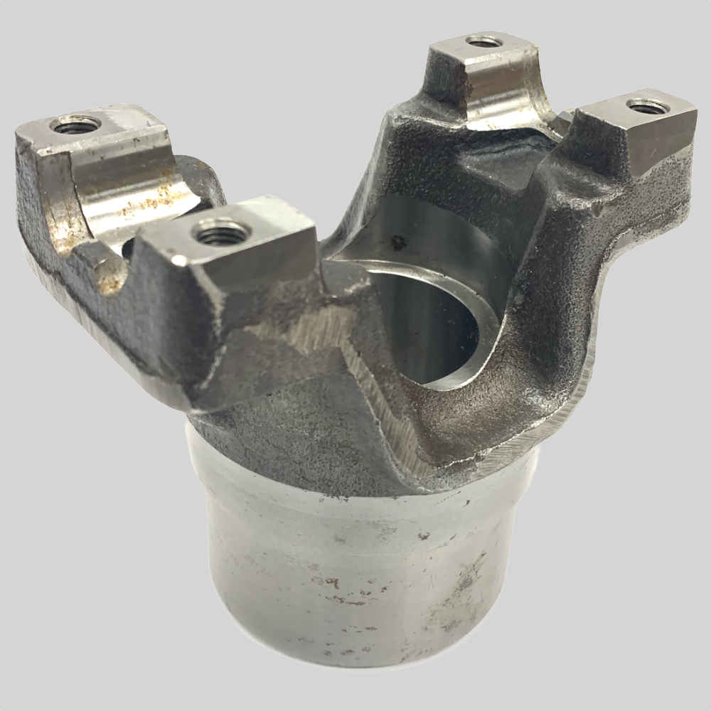 3-4-273-1 Driveshaft End Yoke Round Bore 1410 Series Strap Style Ø2.750 hub