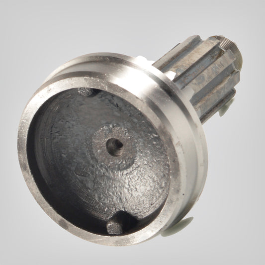 4-53-401 Driveshaft Midship Stub Shaft 10 Spl 1550 Series 3.5" x .095" Tube Dia