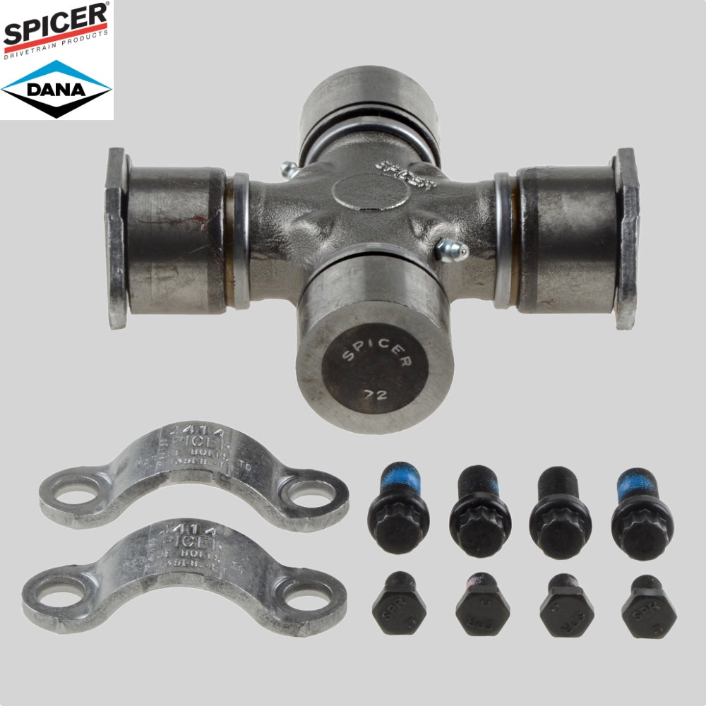5675X Greaseable SPICER Universal Joint with Strap Kit for 1710 Combi