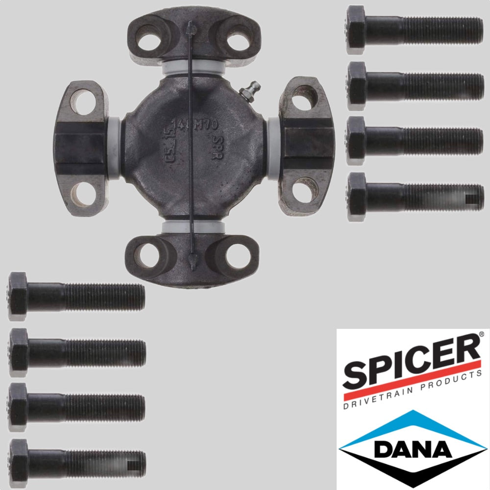 Spicer Italcardano 7C Series 5-7111X Universal Joint Wing Style HWDxHWD 5-7105X