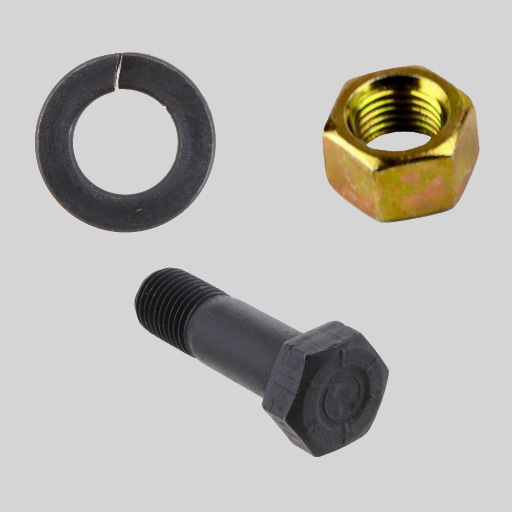 Driveshaft Bolt, Washer & Nut 375-24 x .594 - 6-73-1219 + 500357-11 + 231421-3