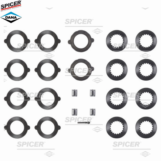Spicer 707165X Differential Clutch Pack for Jeep with Dana 35 Axle Trac-Lok Diff